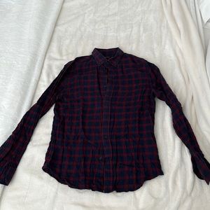 Slim fit button down shirt